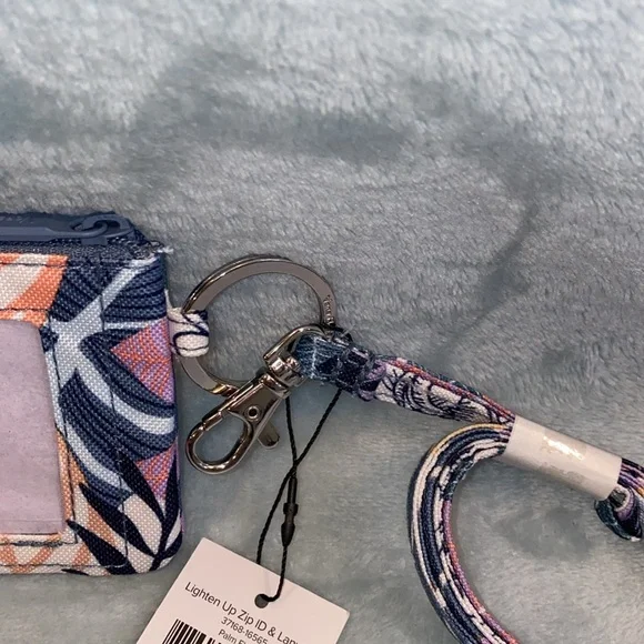 Vera Bradley Lighten Up Zip ID & Lanyard - Picture 3 of 10